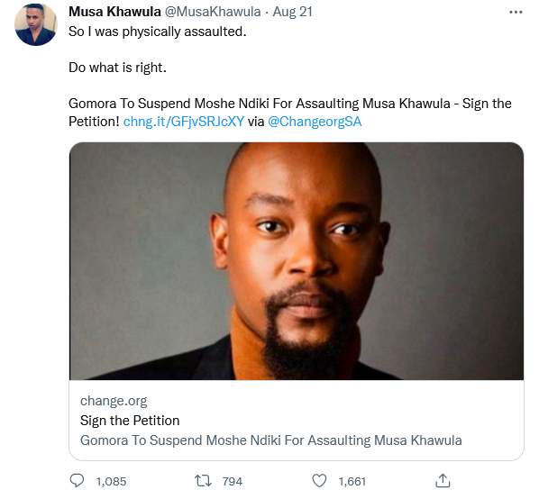 It'S Battle Royale As Musa Khawula Reportedly Slams Moshe Ndiki With A Lawsuit 3
