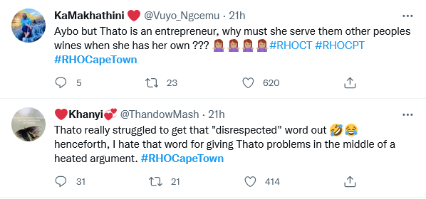 #Rhocapetown: Thato Elicits Mixed Reactions 3