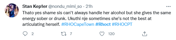 #Rhocapetown: Thato Elicits Mixed Reactions 4