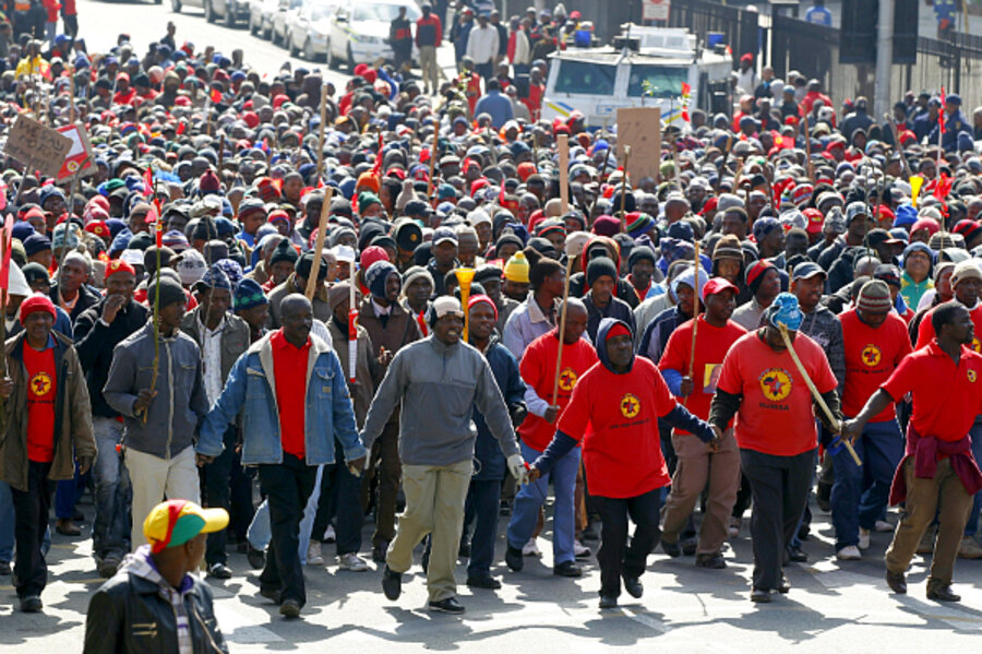 Details About The Massive National Strike In South Africa