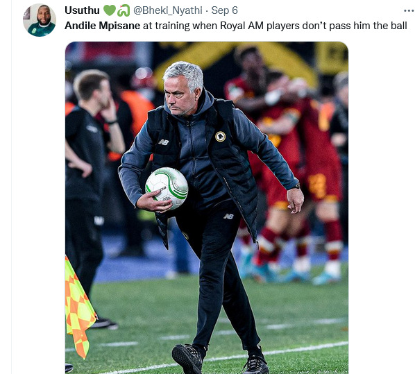Royal Am: Tweeps React To Andile Mpisane'S Time &Amp; Roles On The Pitch 6