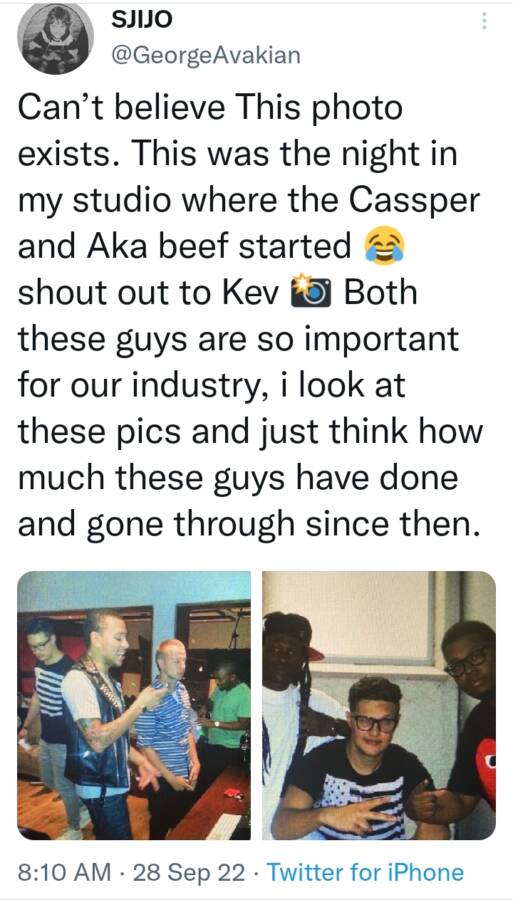 Pictures: The Genesis Of Aka &Amp; Cassper Nyovest Beef, According To George Avakian 2