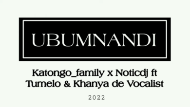 Katongo Family & Noticdj – Ubumnandi Ft. Tumelo Khanya de Vocalist