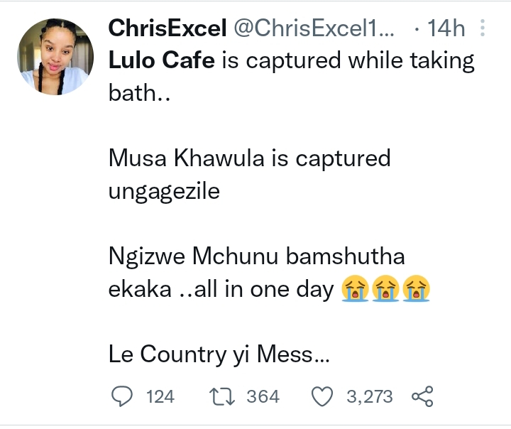 Musa Khawula And The Controversial Lulo Cafe Bath Video 7