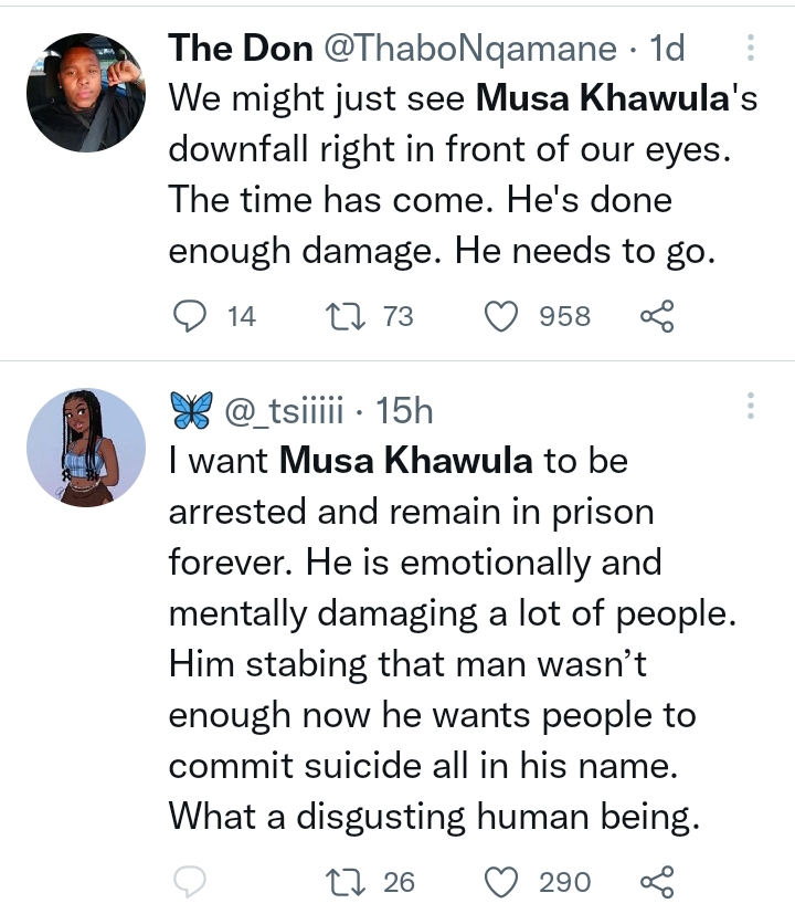 South Africans Celebrate As Twitter Suspends Musa Khawula'S Twitter Account 3