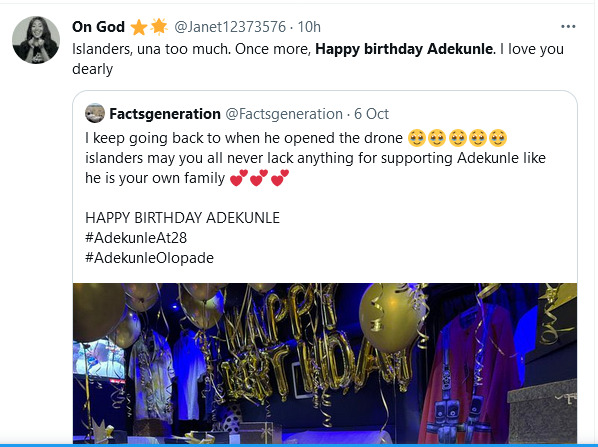 Fans Celebrate Bbnaija'S Adekunle Olopade As He Turns 28 2
