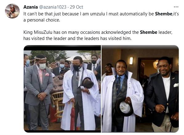 Mixed Reactions As Shembe Is Left Out In King Misuzulu'S Coronation 6