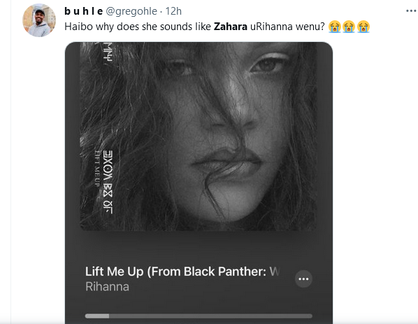 Reactions: South Africans Think Rihanna Sounds Like Zahara On Her Blank Panther Soundtrack &Quot;Lift Me Up&Quot; 7