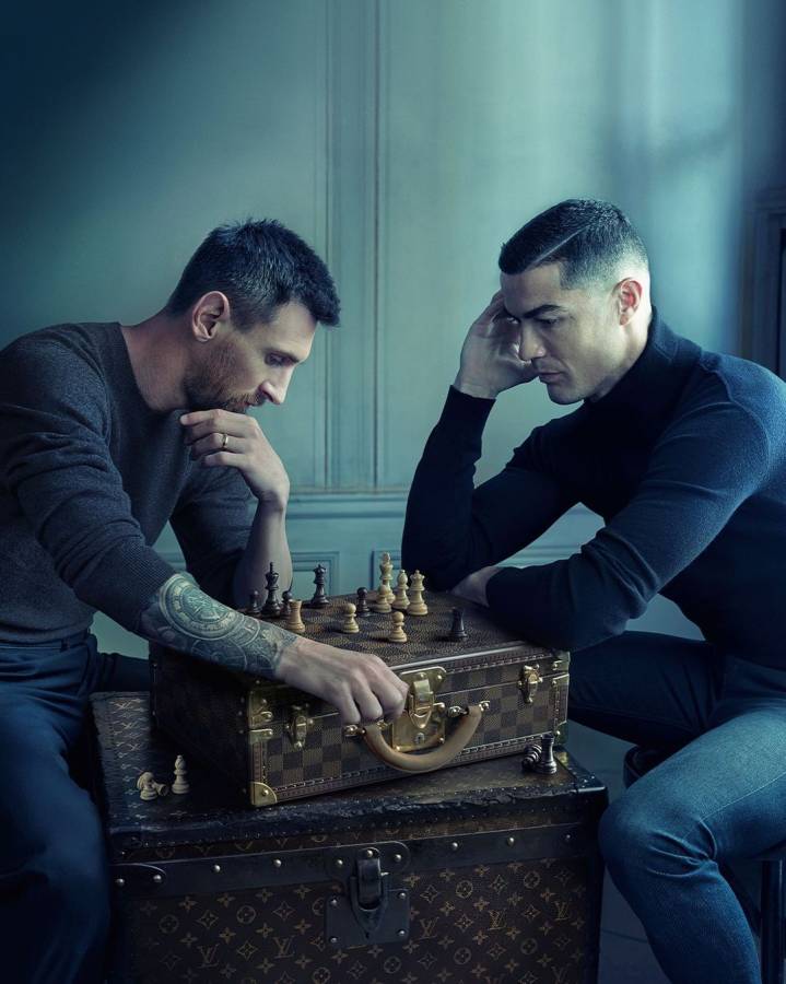 Two Greats, One Brand: Louis Vuitton Brings Cristiano Ronaldo &Amp; Lionel Messi Together For Brand Promotion 2