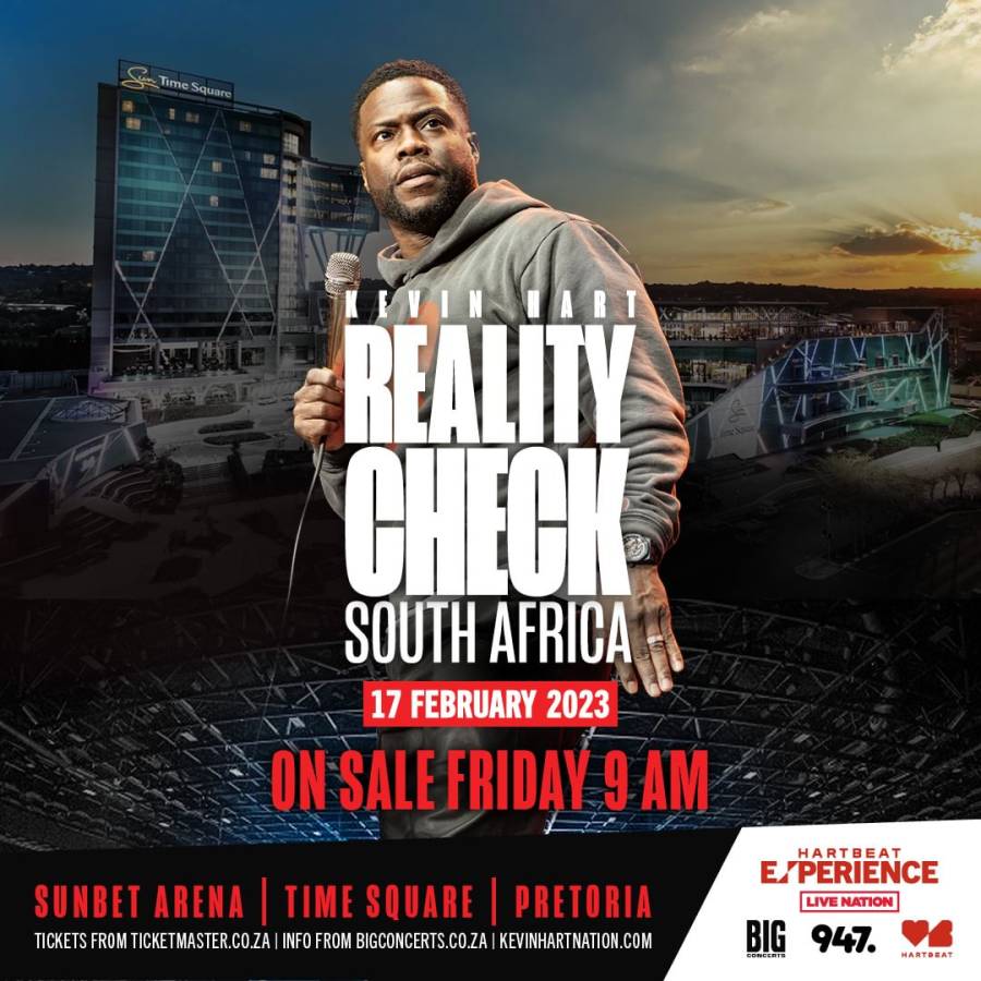 Reality Check Tour: Kevin Hart Is Coming To South Africa 2
