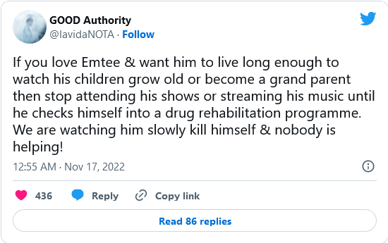 Nota Claims Emtee Abuses Drugs, Speaks On How To &Quot;Help&Quot; Him 2