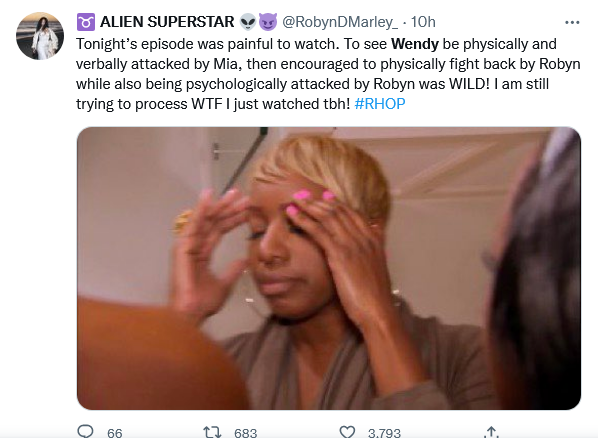 #Rhop: Fans Lash Out At Robyn For &Quot;Antagonistic&Quot; Comment Over Wendy-Mia Altercation 7
