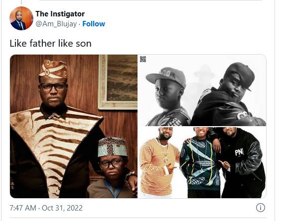 Tweeps Marvel At Hhp'S Son &Amp; His Resemblance To His Father 4
