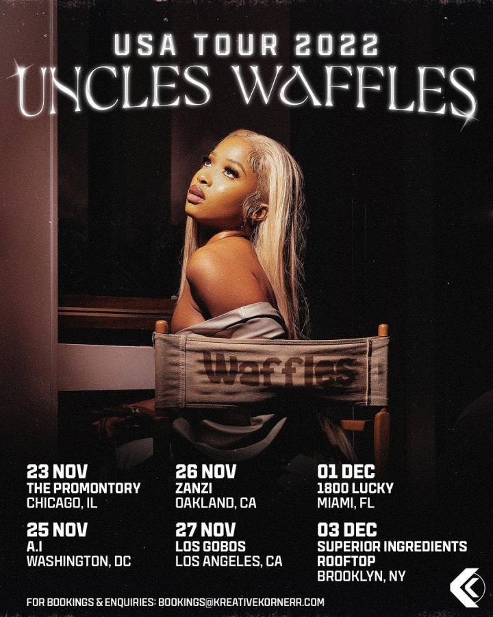Uncle Waffles Goes To Uncle Sam: Amapiano Diva Announces Us Tour 2