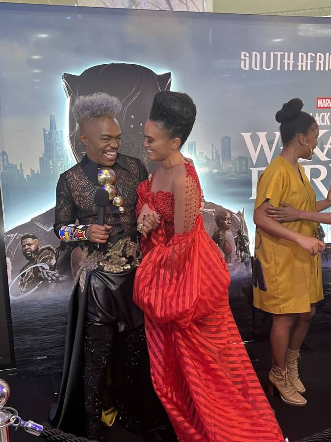 #Wakandaforeversa Premiere: The Looks, The Outfits, With Pearl Thusi, Anele Mdoda &Amp; More 6