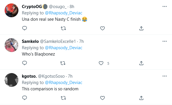 Tweeps React To Nasty C &Amp; Blaqbonez'S Comparison 5
