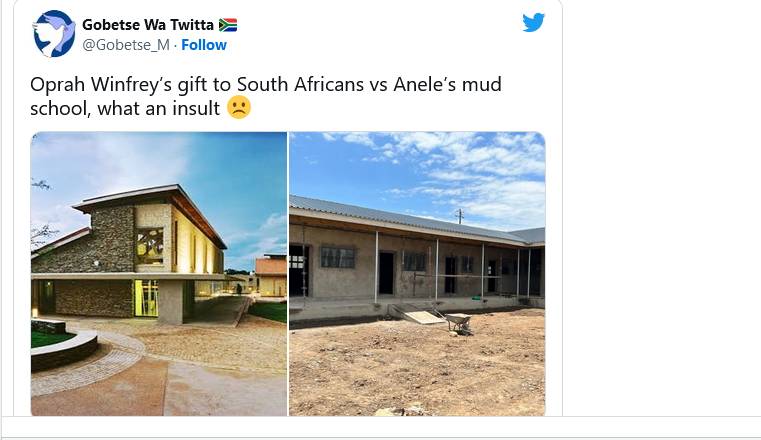 Mixed Reactions As Anele Mdoda'S Father Builds School In Their Village 8