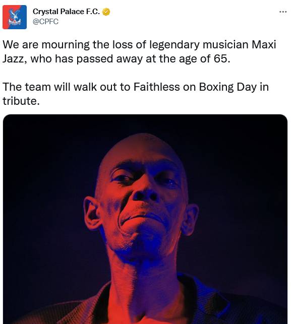 Electronic Band Faithless'S Singer Maxi Jazz Dead At 65 2
