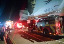 Fire Erupts At UNISA Campus