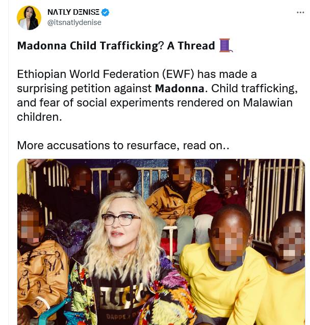 Raising Malawi: Pop Star Madonna Accused Of Trafficking Children 2