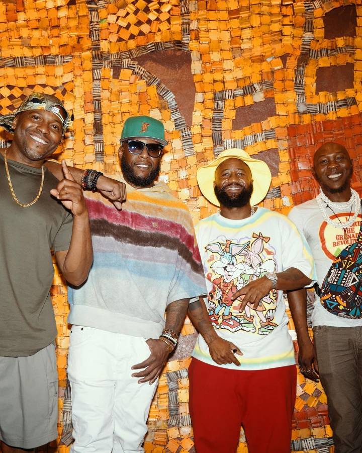 Mzansi Impressed A Cassper Nyovest Chills With Dave Chappelle, Sway Calloway &Amp; Others In Ghana (Pictures) 4