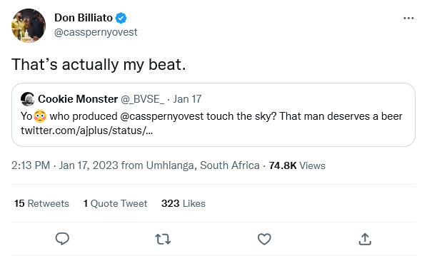 Gemini Major Responds To Cassper Nyovest'S Claims About The Song &Quot;Touch The Sky&Quot; 2