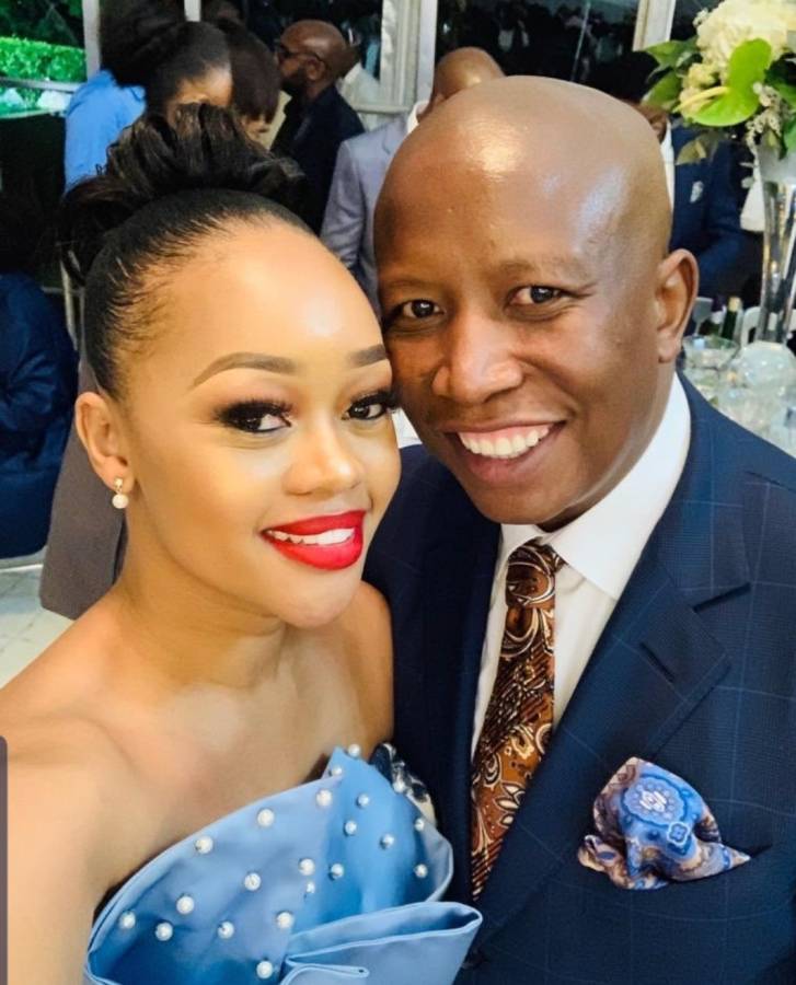 Julius Malema Celebrates 8th Marriage Anniversary With Wife, Shares Secrets