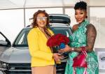 In Pictures & Video: Lamiez Holworthy Buys New Car For Mother