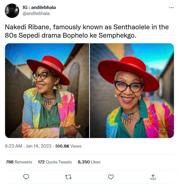 Bophelo Ke Semphekgo: South Africans Remember The Iconic Nakedi Ribane (Senthaolele) 2