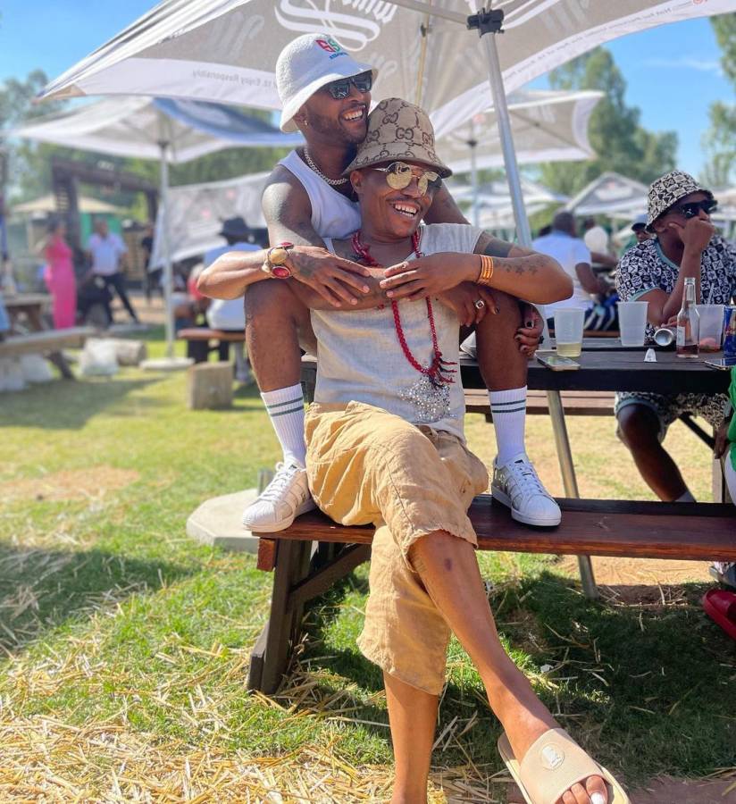 Mzansi Curious As Somizi Shares Pictures Of Him Getting Cozy With Vusi Nova At Fourways Farmers Market 3