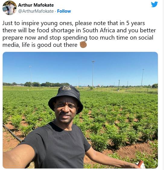 South Africans React As Embattled Arthur Mafokate Shows Off His Farm 2