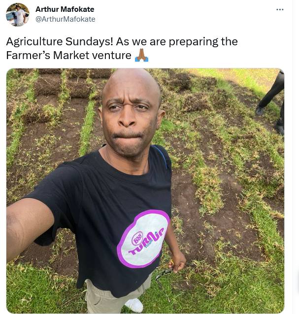 Lottery Funds Probe: Arthur Mafokate Roasted Again For Showing Off His Farm 2