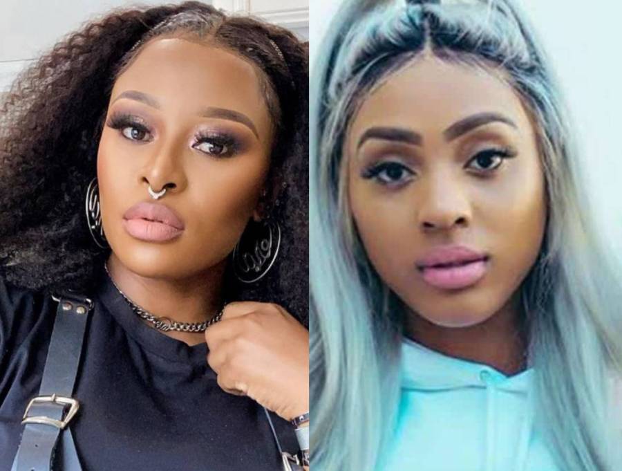 Dj Zinhle &Amp; Nadia Nakai Support Each Other At Aka’s Memorial Service 1