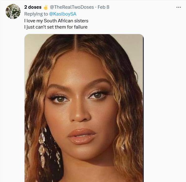 Twitter User'S Comment About Beyoncé’s Beauty Provokes Debates In South Africa 5