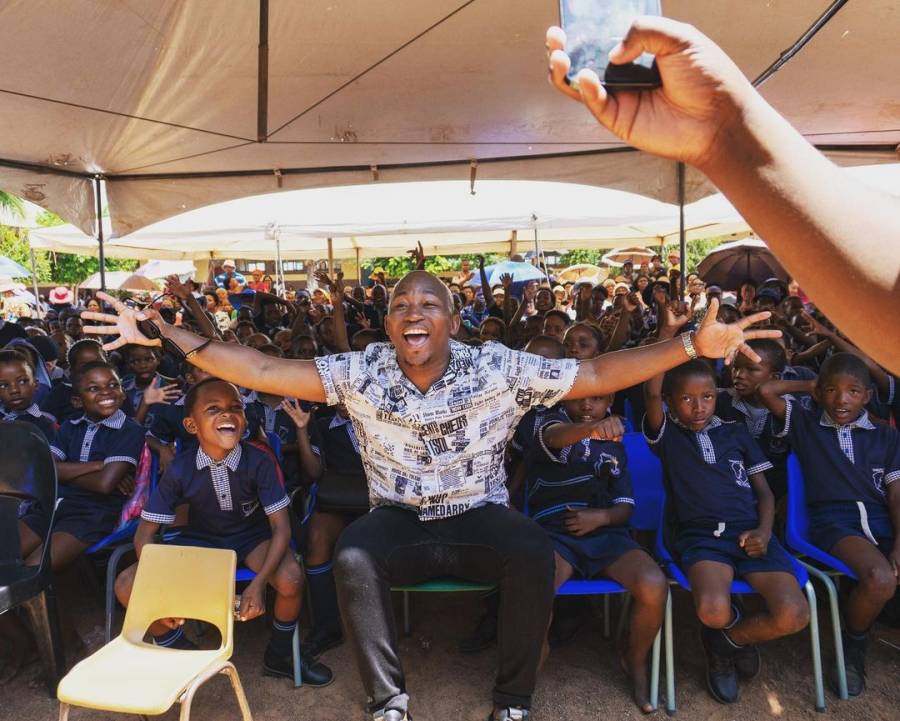 In Pictures: Khuli Chana Donates School Uniforms &Amp; Stationery To Students In Bethanie 5