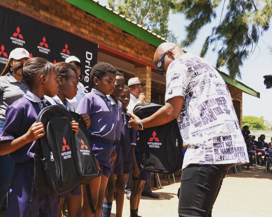 In Pictures: Khuli Chana Donates School Uniforms &Amp; Stationery To Students In Bethanie 7
