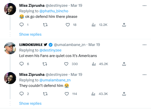 Mzansi Indifferent As Americans Roast Cassper Nyovest Over “Unfunny” Video 6
