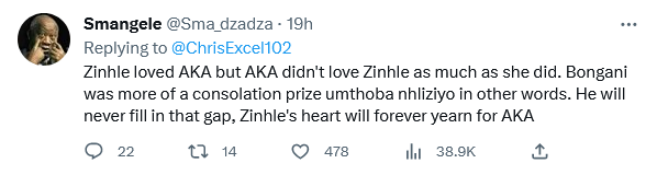 South Africans Sympathize With Murdah Bongs As Wife Dj Zinhle Posts Aka Again 10