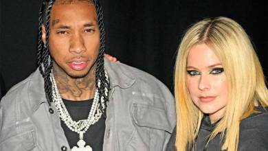 The Moment Tyga & Avril Lavigne Shared A Kiss At The Paris Fashion Week.