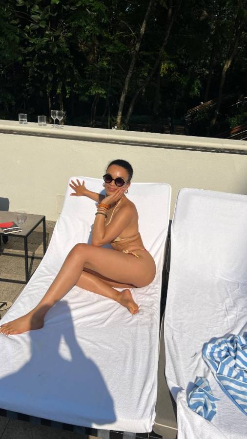 Pearl Thusi Claps Back At Trolls Over Skin Color Comments 3