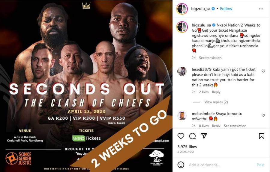 2 Weeks To Go: Big Zulu Shares More Details About His Boxing Match, Fans Pray He Wins 2