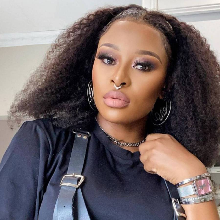 Dj Zinhle Reacts To Claims She Did A Boob Job 1