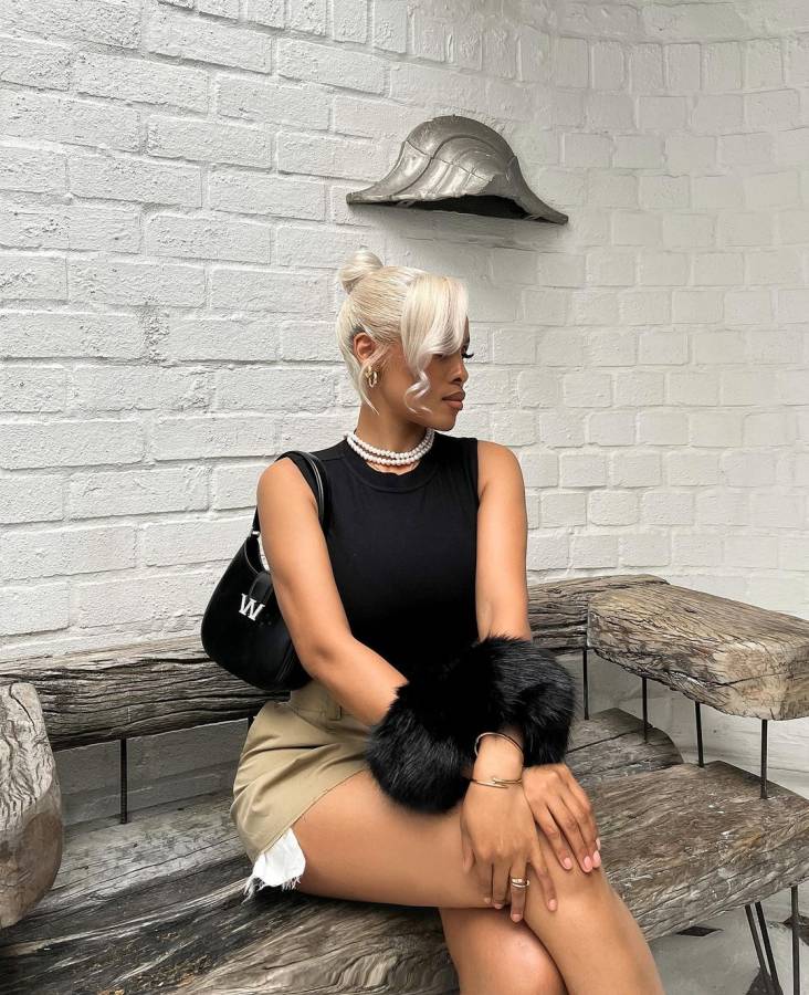 In Pictures: Kefilwe Mabote Stuns With New Blonde Locks 5