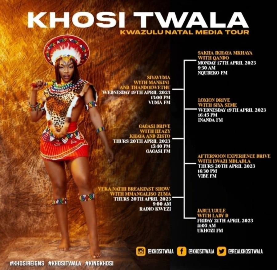 Kwazulu-Natal Welcomes Bb Titans'S Khosi As She Goes On Media Tour 2