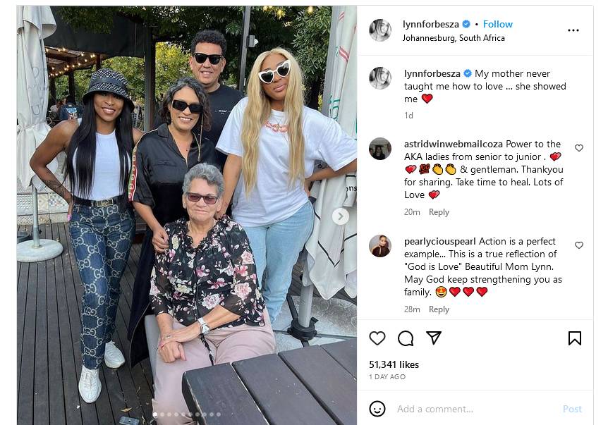 In Pictures: Dj Zinhle &Amp; Nadia Nakai Spend Time With Aka'S Family 2