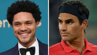 Trevor Noah and Roger Federer’s Xhosa exchange on Swiss train goes viral