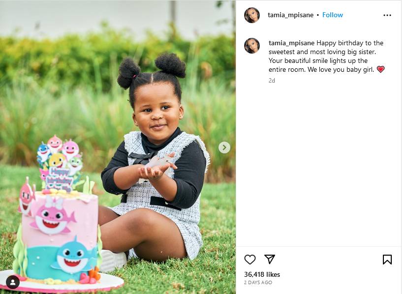 Baby Flo At 3: Sithelo Shozi, Tamia Mpisane, Others Celebrate Andile Mpisane'S Daughter 4