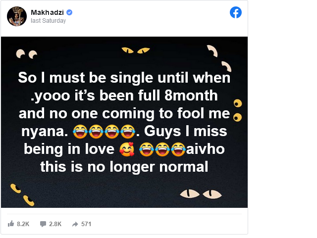 Fans Shoot Their Shots As Makhadzi Confirms Breakup With Master Kg 2
