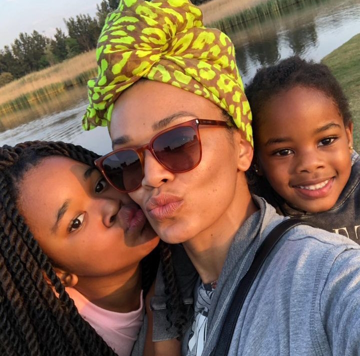 Pearl Thusi Floors Trolls By Sharing Snaps Of Adopted Daughter Okuhle 1