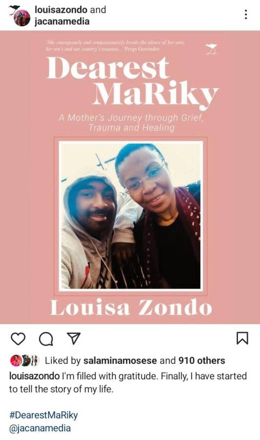 Riky Rick'S Mother Set To Release A Book In His Honour 2